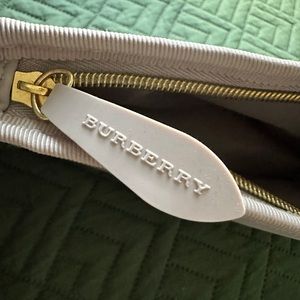Burberry Beige Purse Cosmetic Bag for Perfumes or Makeup Case